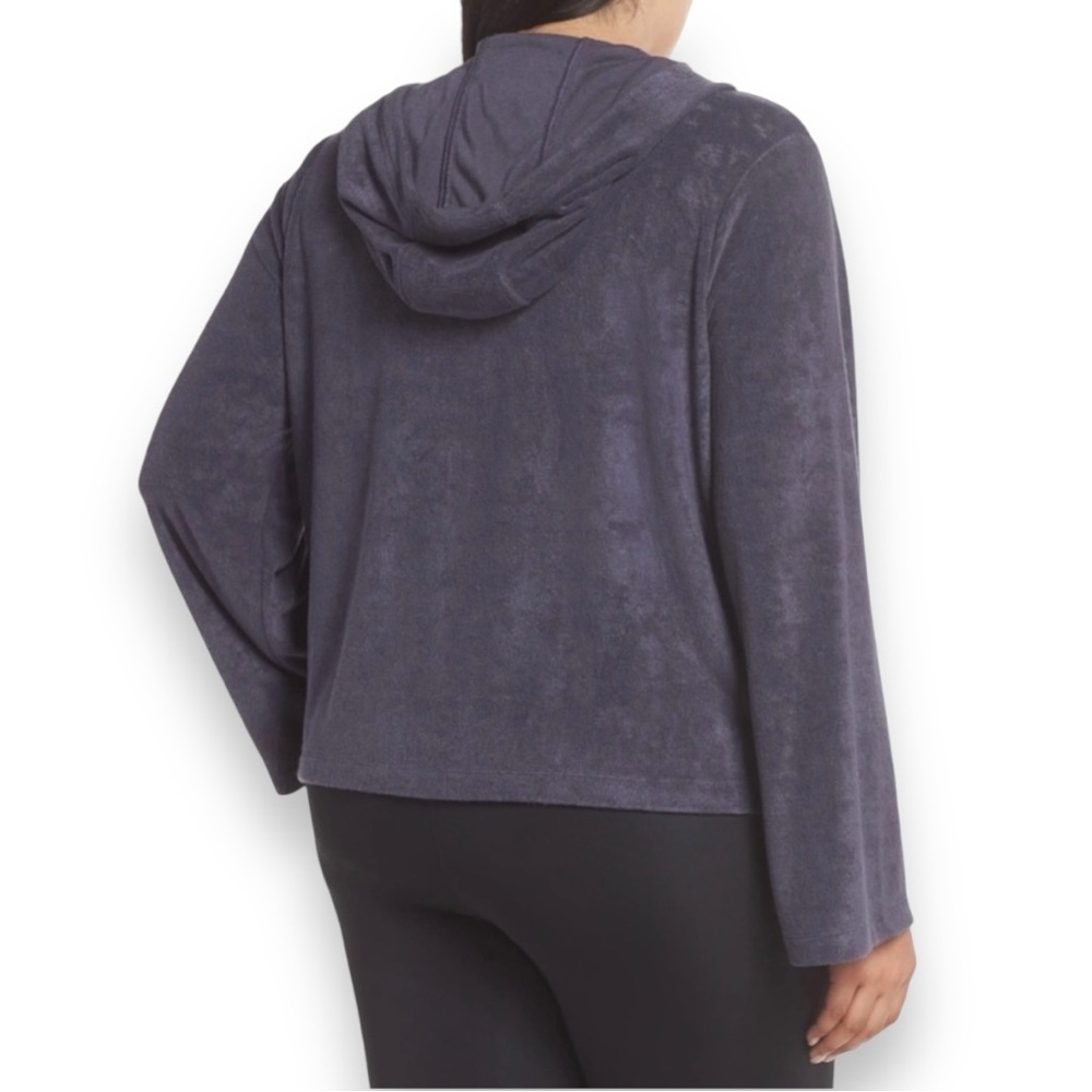 NWT Zella soft terry zip up hoodie - Picture 3 of 9